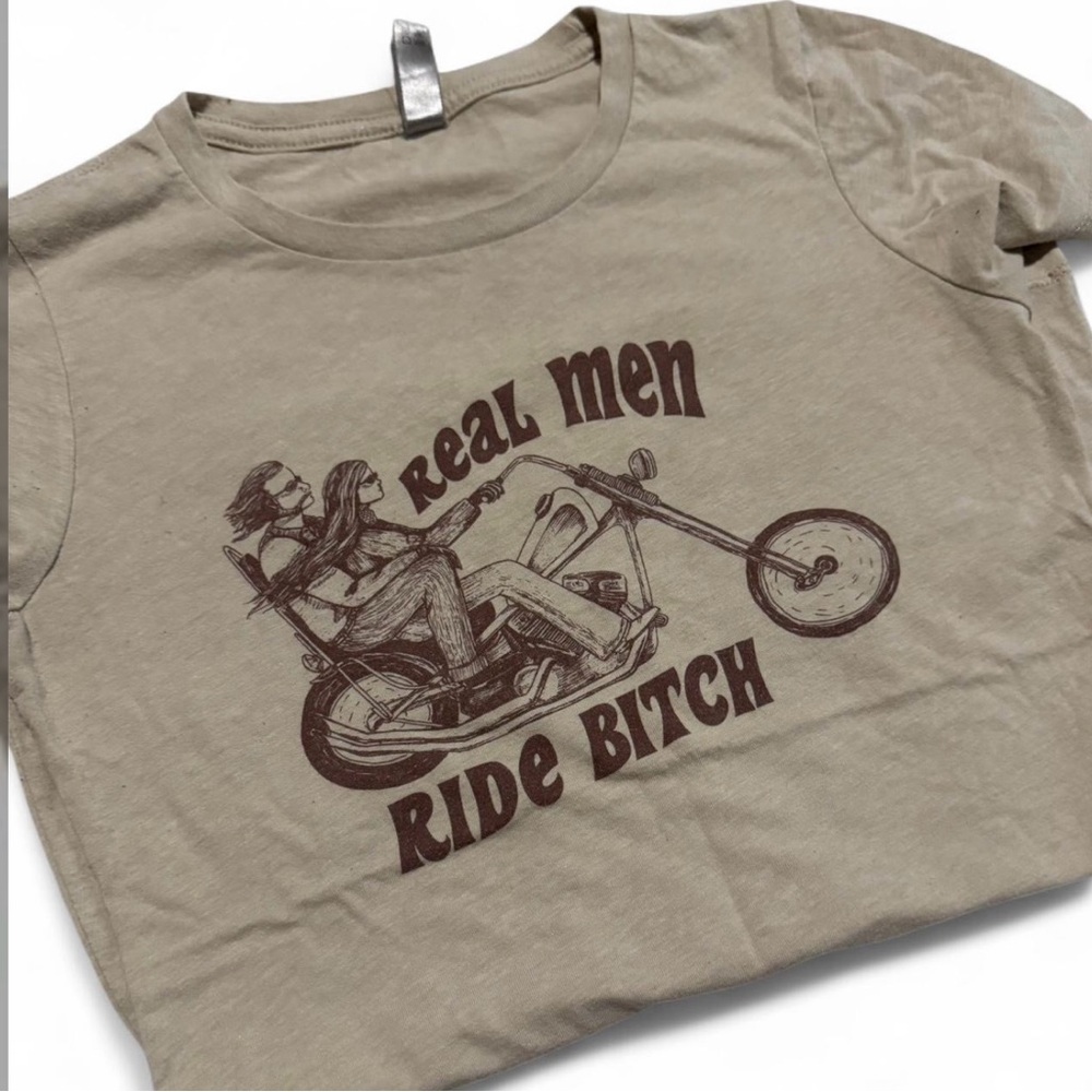 Real Men Ride B-tch Shirt